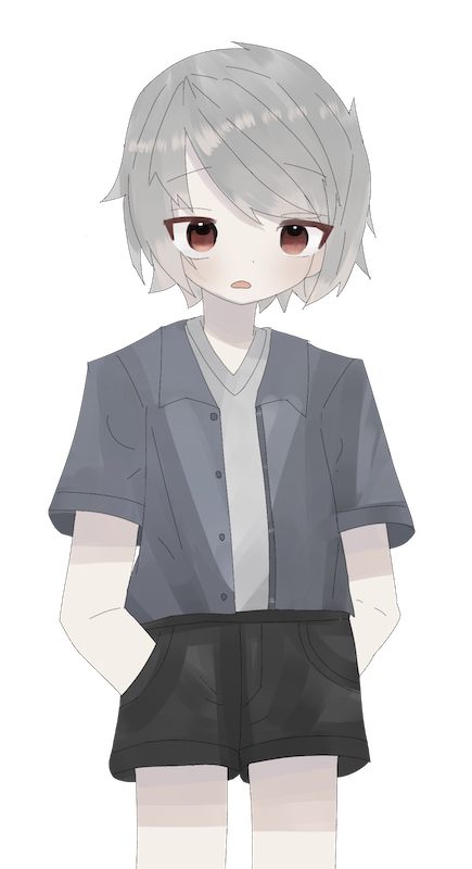 カケルの立ち絵